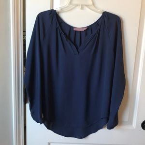 Navy Blouse